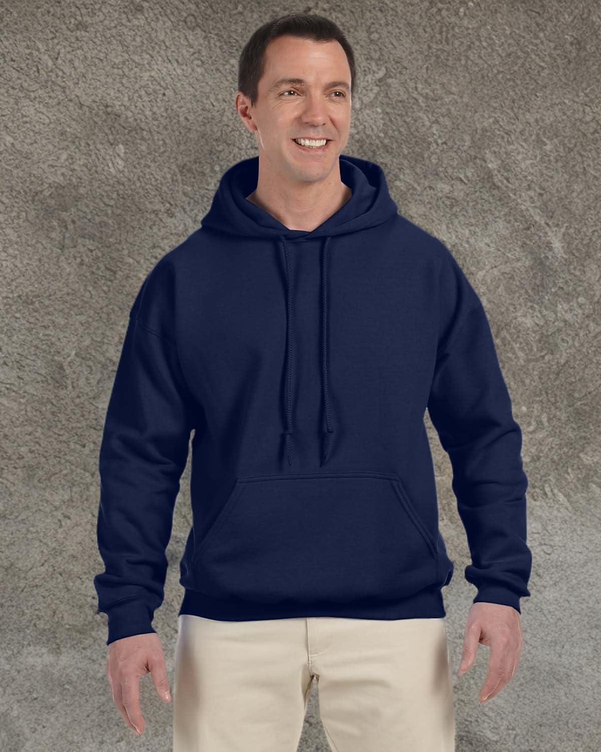 imageGildan Fleece Hoodie Sweatshirt Style G18500 MultipackNavy