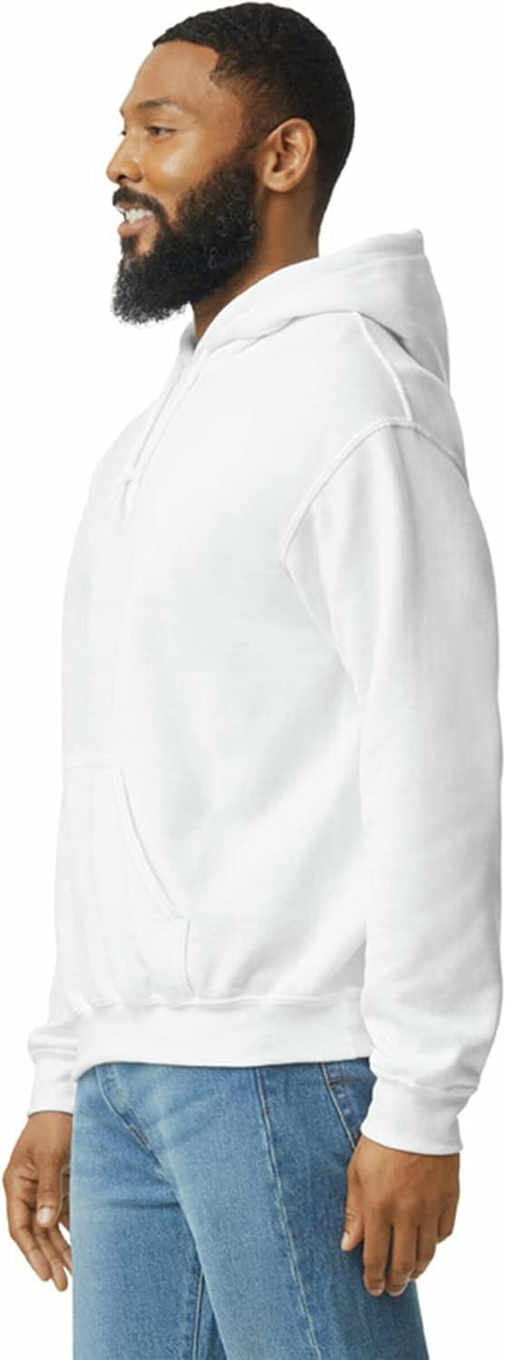 imageGildan Fleece Hoodie Sweatshirt Style G18500 MultipackWhite 1pack