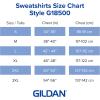 Gildan Fleece Hoodie Sweatshirt, Style G18500, Multipack(Royal (1-pack))