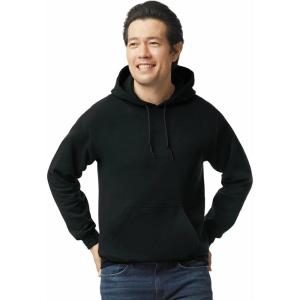 Gildan Fleece Hoodie Sweatshirt, Style G18500, Multipack(Black (1-pack))