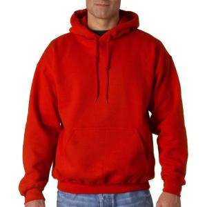 Gildan Fleece Hoodie Sweatshirt, Style G18500, Multipack(Red)