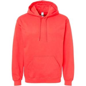 Gildan Fleece Hoodie Sweatshirt, Style G18500, Multipack(Watermelon Red)