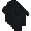 Gildan Men’s Crew T-Shirts, Multipack, Style G1100(Black)