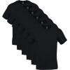 Gildan Men’s Crew T-Shirts, Multipack, Style G1100(Black)