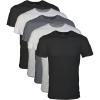 Gildan Men’s Crew T-Shirts, Multipack, Style G1100(Black/Sport Grey/Charcoal)