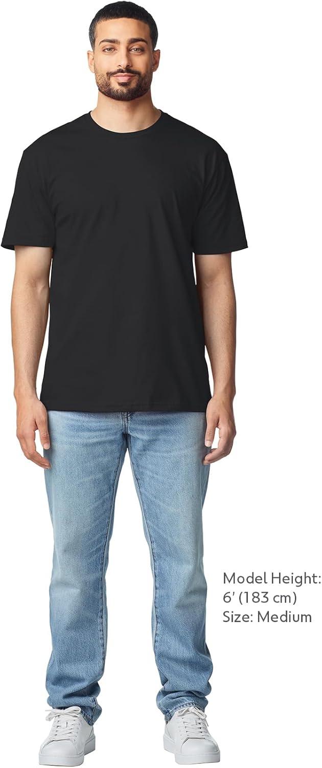 imageGildan Adult Softstyle Cotton TShirt Style G64000 MultipackBlack