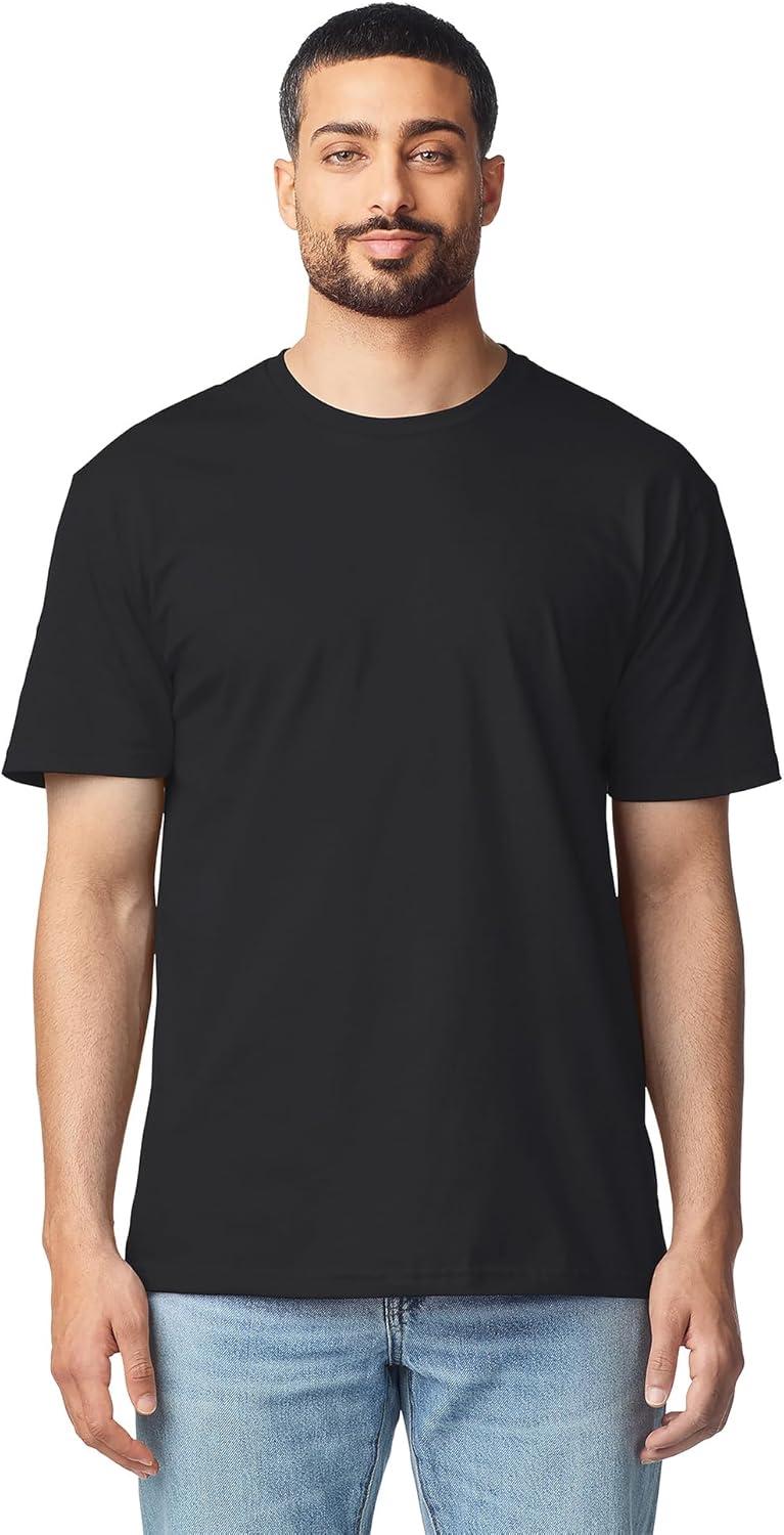 imageGildan Adult Softstyle Cotton TShirt Style G64000 MultipackBlack