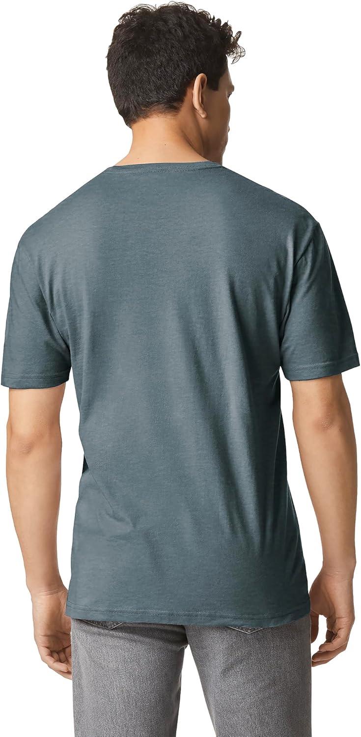 imageGildan Adult Softstyle Cotton TShirt Style G64000 MultipackDark Heather