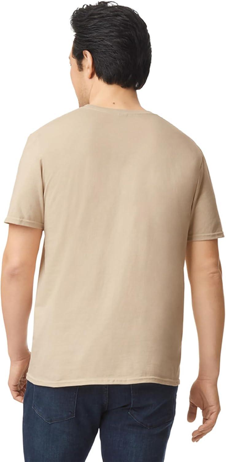 imageGildan Adult Softstyle Cotton TShirt Style G64000 MultipackSand