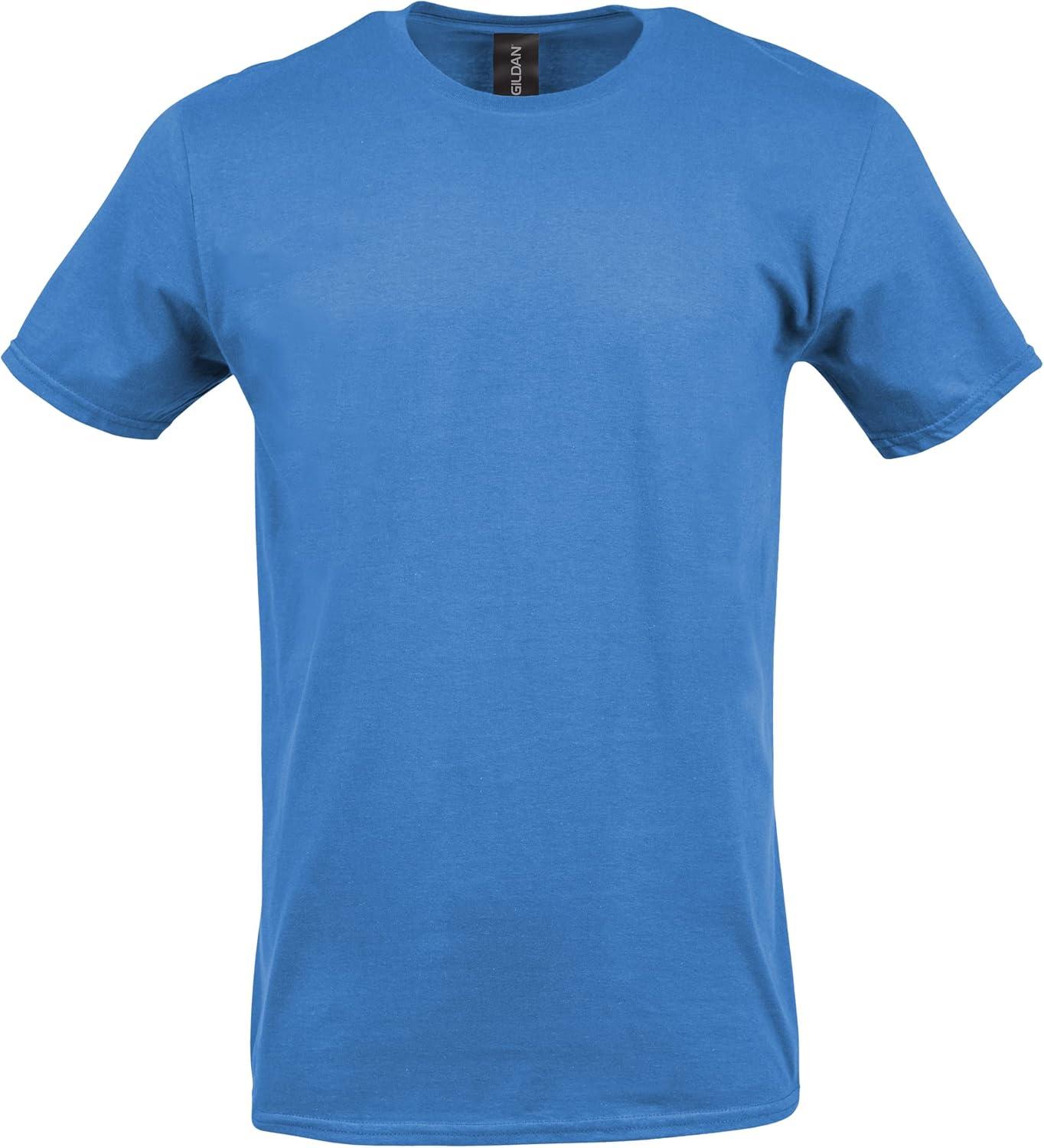 imageGildan Adult Softstyle Cotton TShirt Style G64000 MultipackSapphire