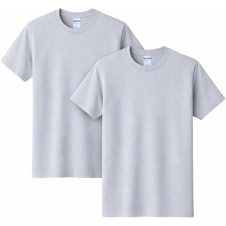 imageGildan Adult Softstyle Cotton TShirt Style G64000 MultipackIce Grey