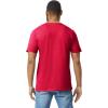 Gildan Adult Softstyle Cotton T-Shirt, Style G64000, Multipack(Red)