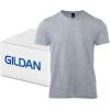 Gildan Adult Softstyle Cotton T-Shirt, Style G64000, Multipack(Ring Spun Sport Grey)