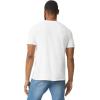 Gildan Adult Softstyle Cotton T-Shirt, Style G64000, Multipack(White)