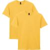 Gildan Adult Softstyle Cotton T-Shirt, Style G64000, Multipack(Daisy)