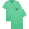 Gildan Adult Softstyle Cotton T-Shirt, Style G64000, Multipack(Heather Irish Green)