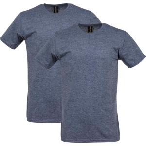 Gildan Adult Softstyle Cotton T-Shirt, Style G64000, Multipack(Dark Heather)