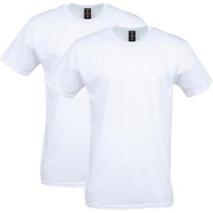 Gildan Adult Softstyle Cotton T-Shirt, Style G64000, Multipack(White)