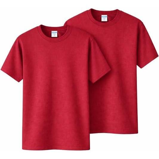 imageGildan Adult DryBlend TShirt Style G8000 MultipackScarlet Red