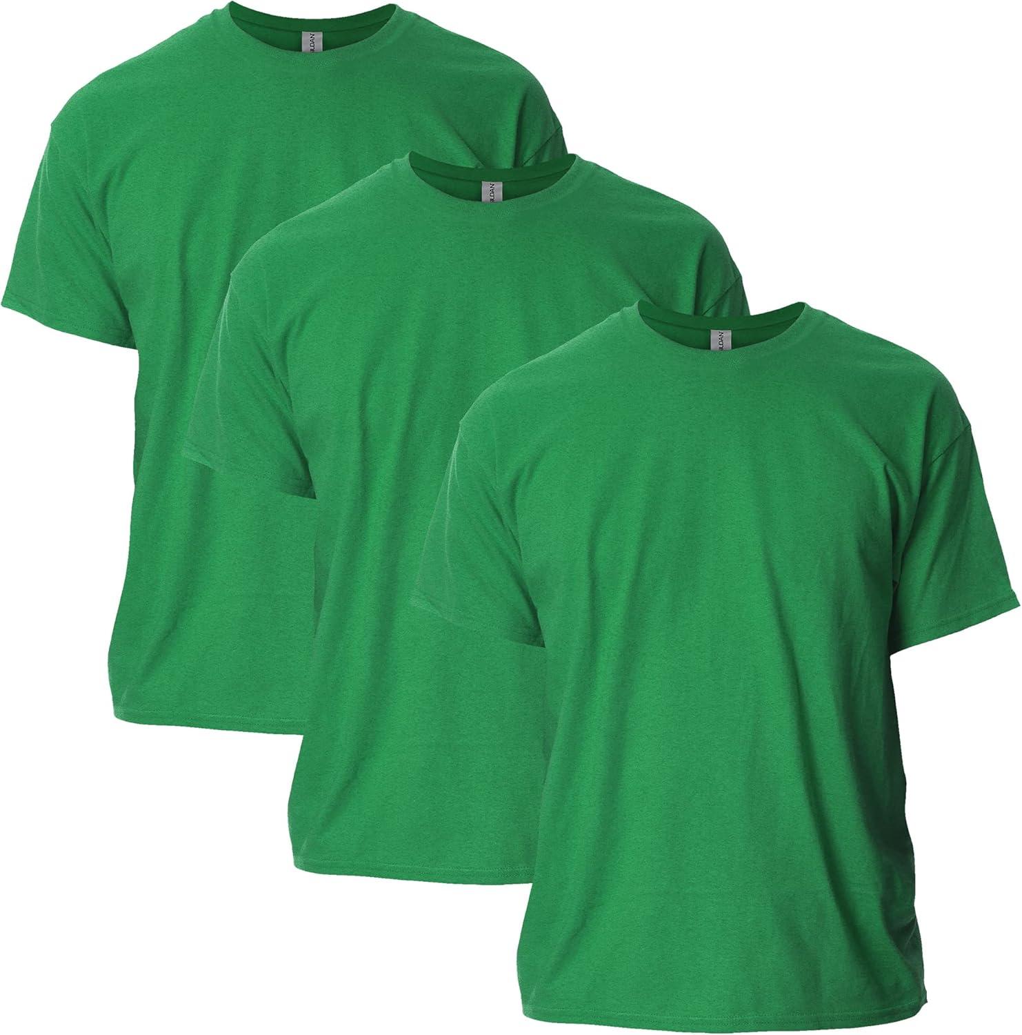 imageGildan Adult Ultra Cotton TShirt Style G2000 MultipackAntique Irish Green