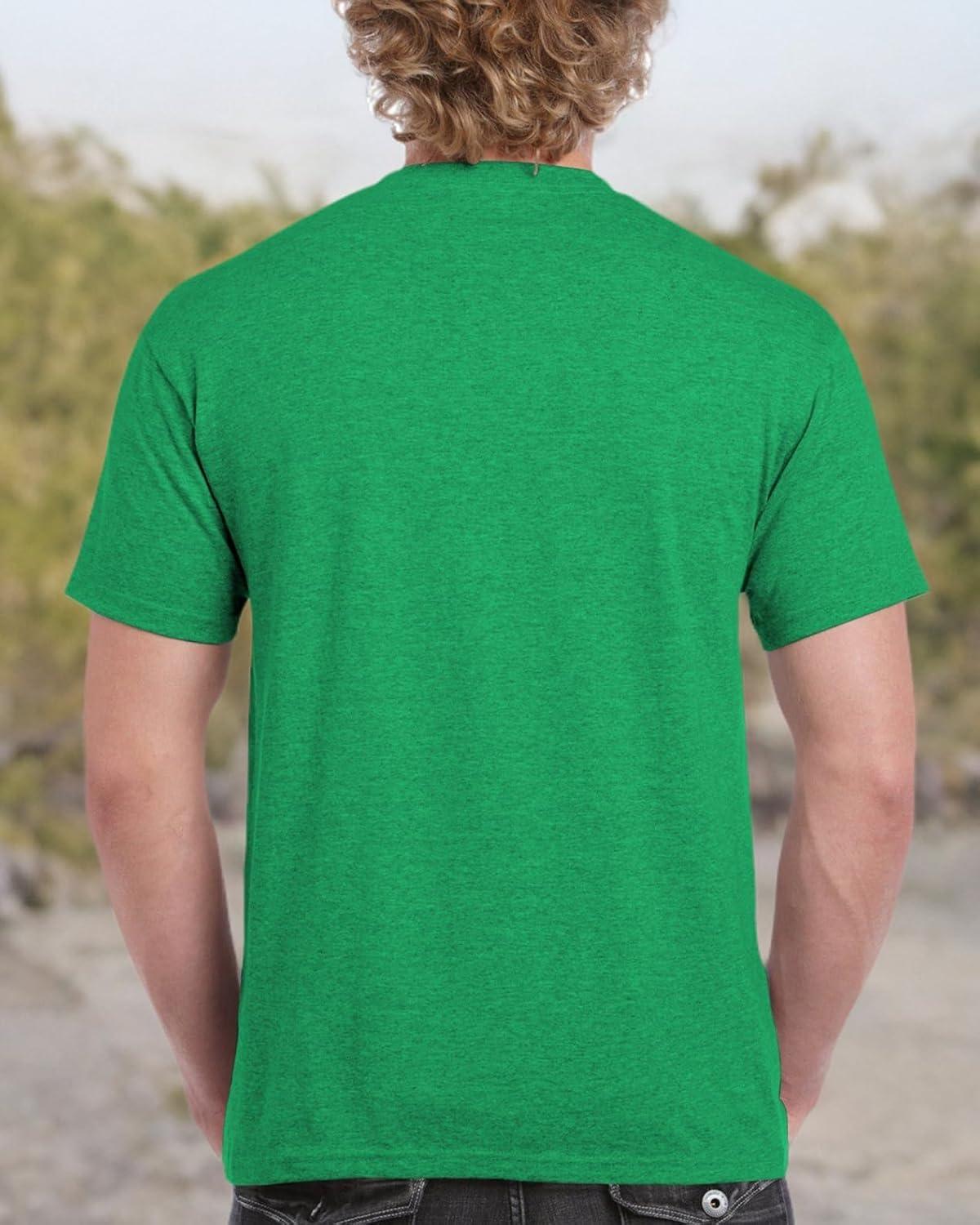 imageGildan Adult Ultra Cotton TShirt Style G2000 MultipackAntique Irish Green