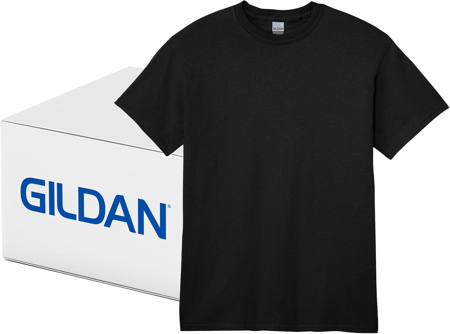 imageGildan Adult Ultra Cotton TShirt Style G2000 MultipackBlack
