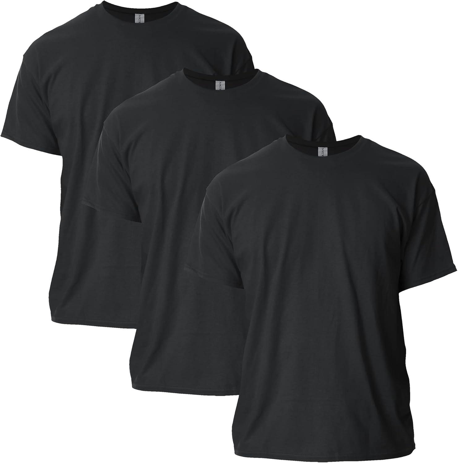imageGildan Adult Ultra Cotton TShirt Style G2000 MultipackBlack