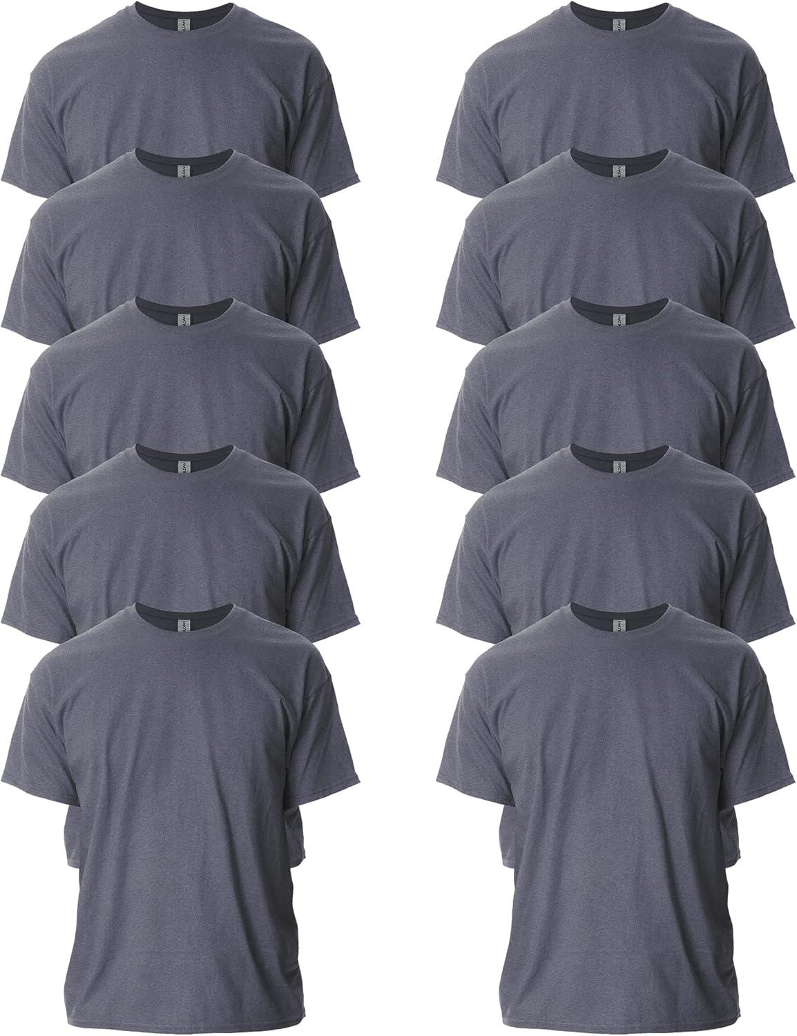 imageGildan Adult Ultra Cotton TShirt Style G2000 MultipackDark Heather