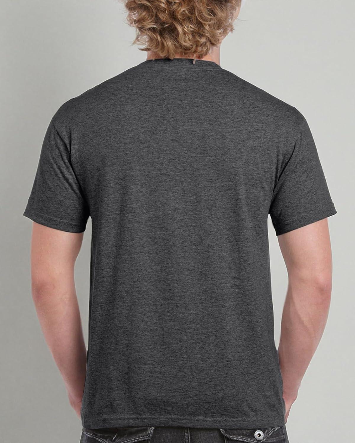 imageGildan Adult Ultra Cotton TShirt Style G2000 MultipackDark Heather