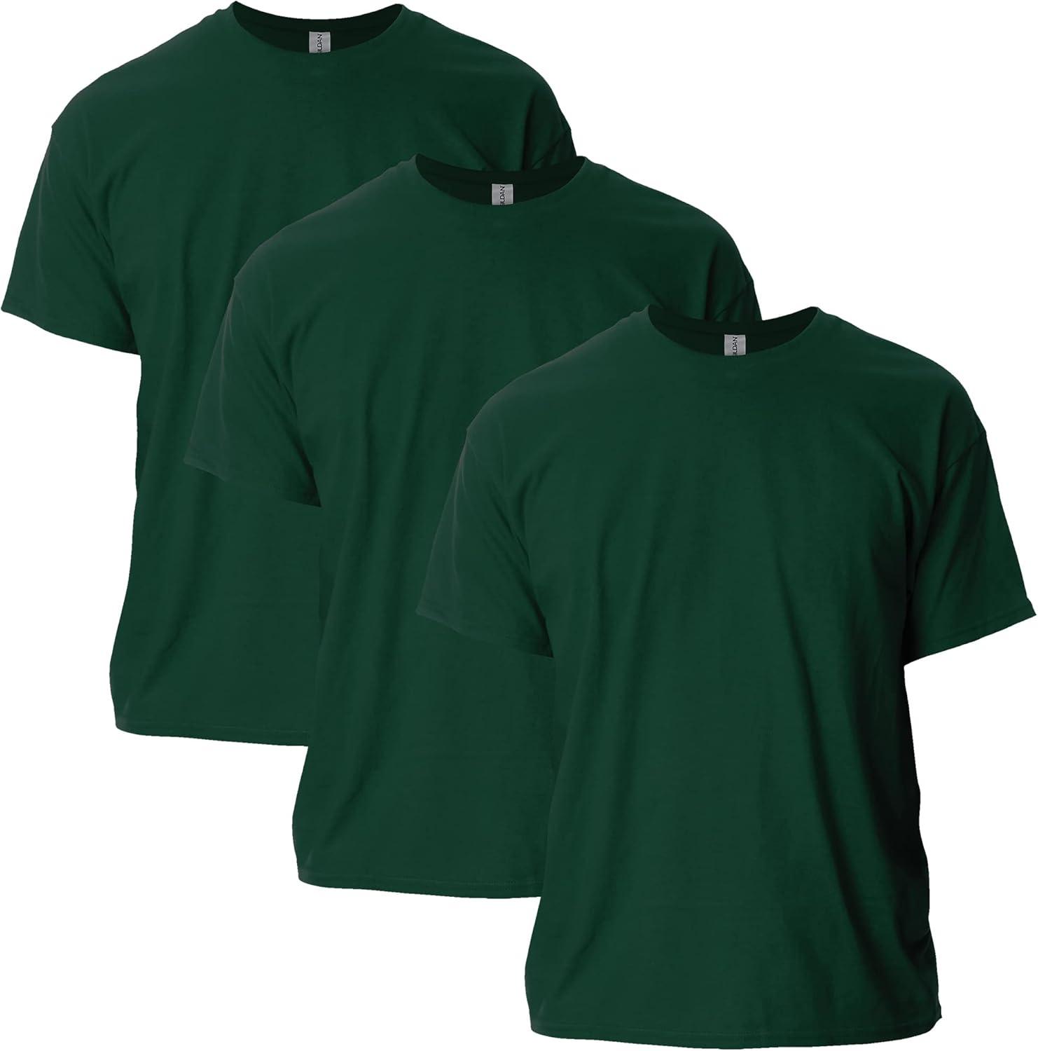 imageGildan Adult Ultra Cotton TShirt Style G2000 MultipackForest Green
