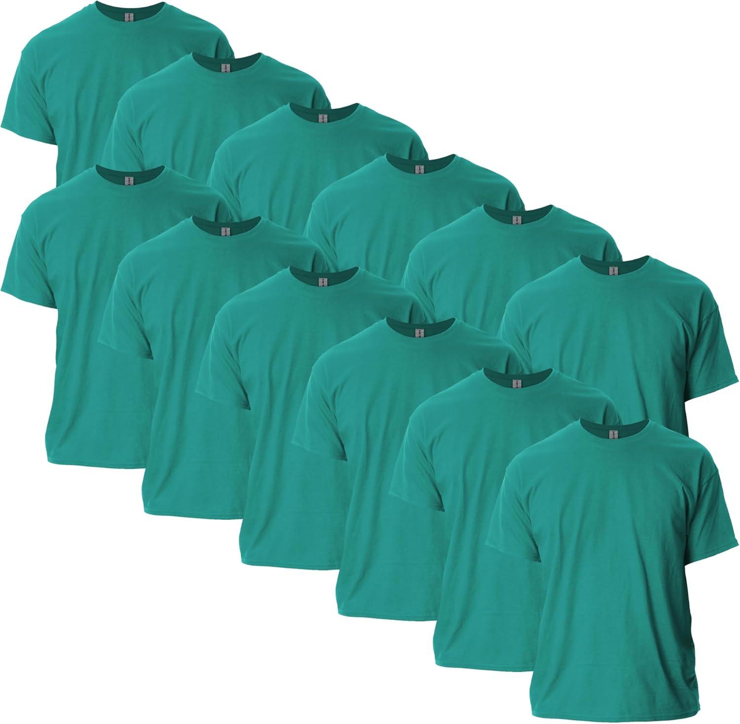 imageGildan Adult Ultra Cotton TShirt Style G2000 MultipackGalapagos Blue