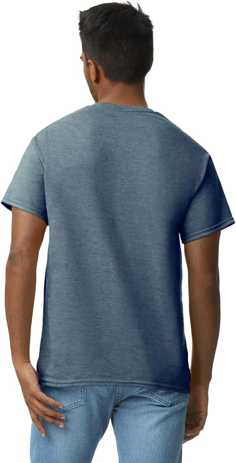 imageGildan Adult Ultra Cotton TShirt Style G2000 MultipackHeather Indigo