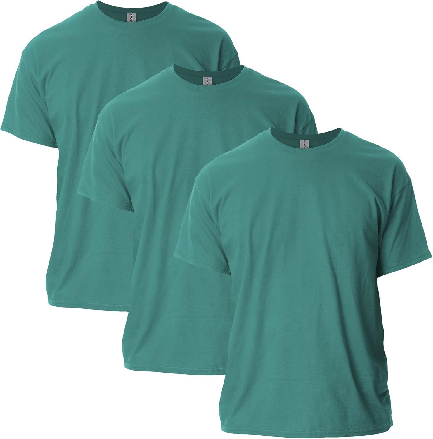 imageGildan Adult Ultra Cotton TShirt Style G2000 MultipackJade Dome