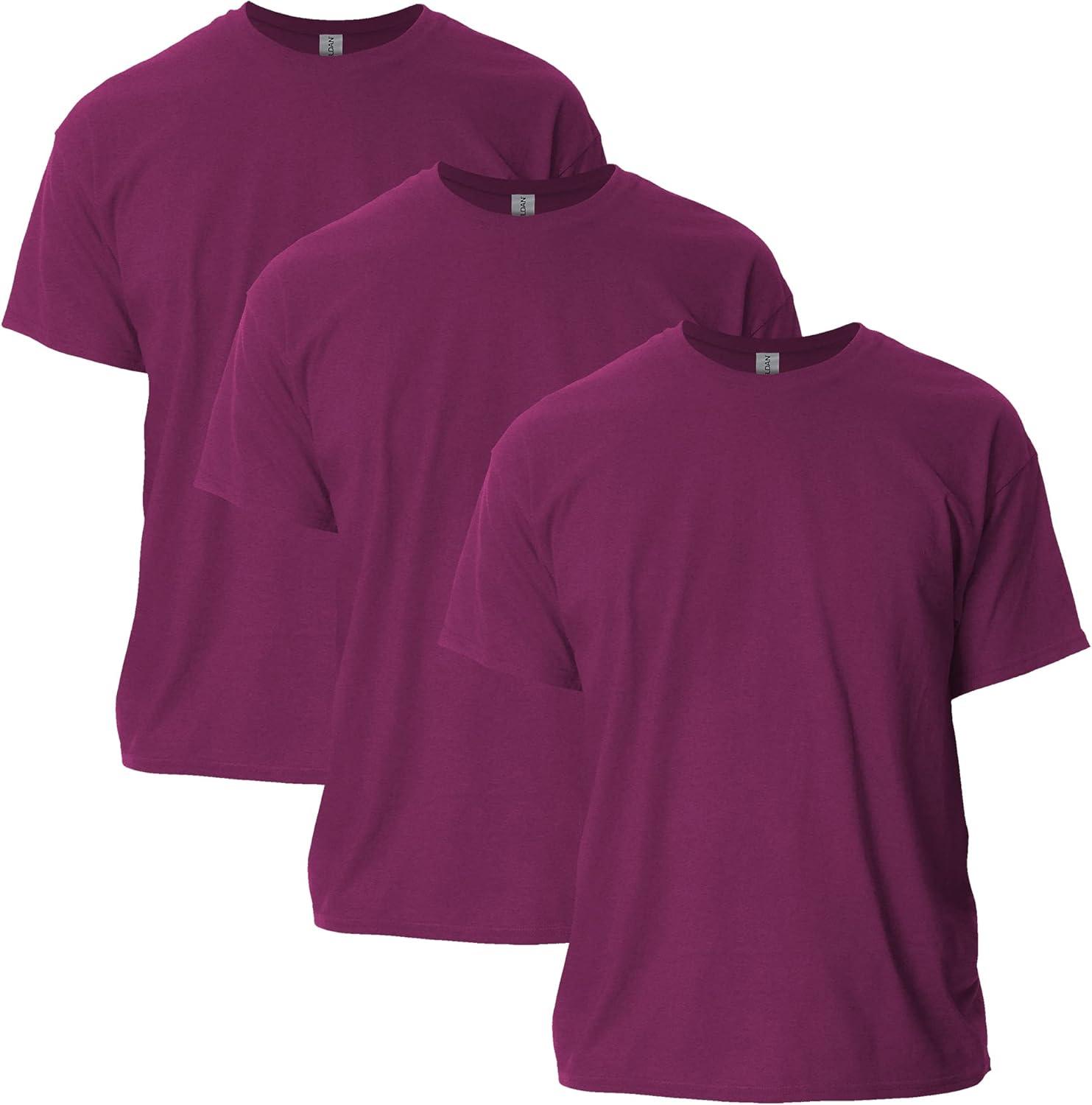 imageGildan Adult Ultra Cotton TShirt Style G2000 MultipackMaroon
