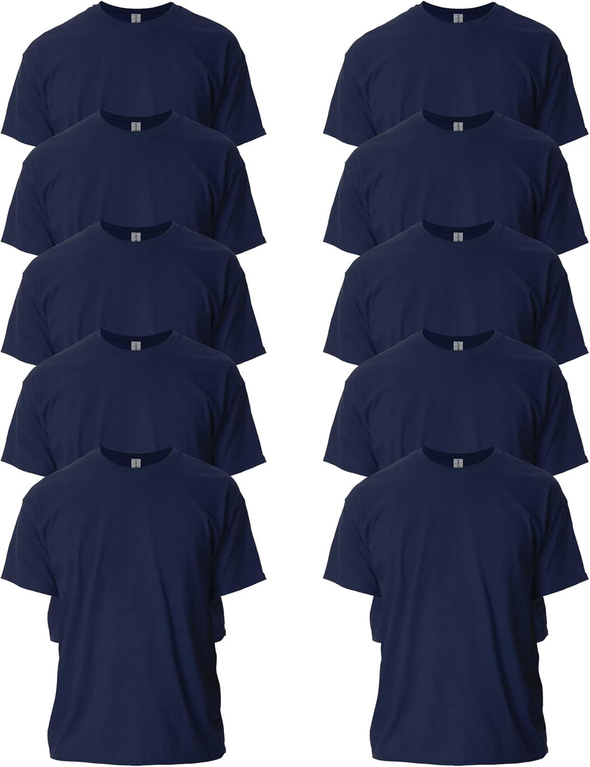 imageGildan Adult Ultra Cotton TShirt Style G2000 MultipackNavy