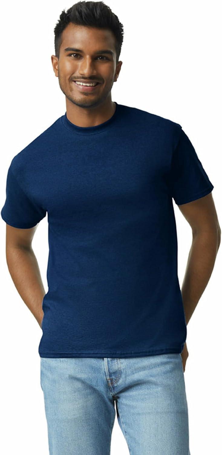 imageGildan Adult Ultra Cotton TShirt Style G2000 MultipackNavy