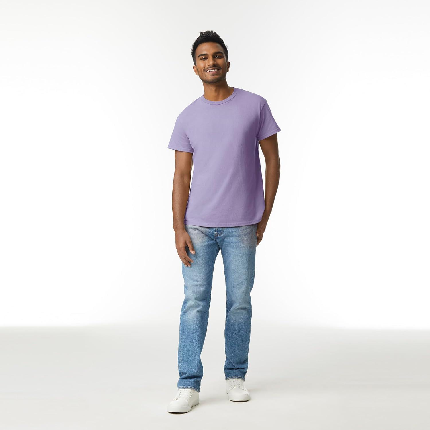 imageGildan Adult Ultra Cotton TShirt Style G2000 MultipackOrchid
