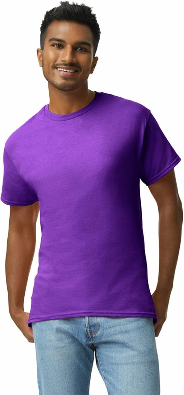 imageGildan Adult Ultra Cotton TShirt Style G2000 MultipackPurple