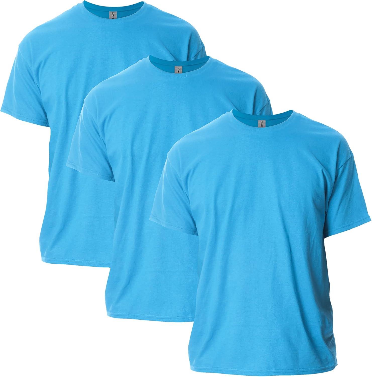 imageGildan Adult Ultra Cotton TShirt Style G2000 MultipackSapphire