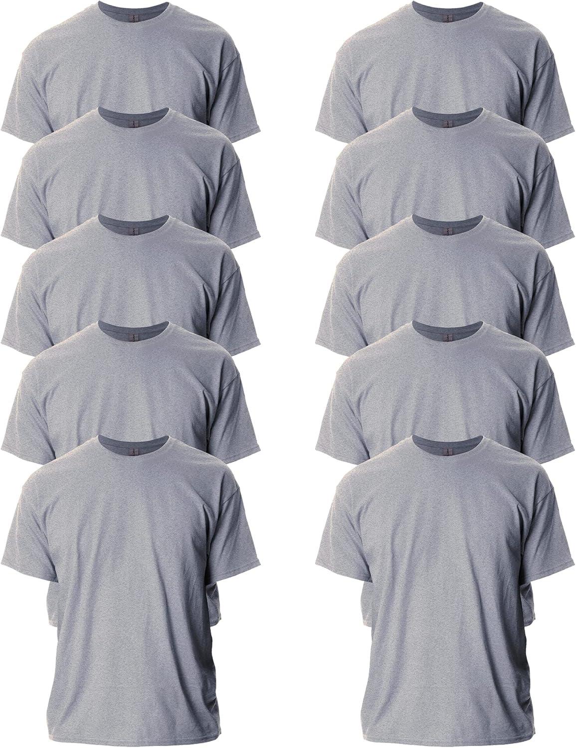 imageGildan Adult Ultra Cotton TShirt Style G2000 MultipackSport Grey