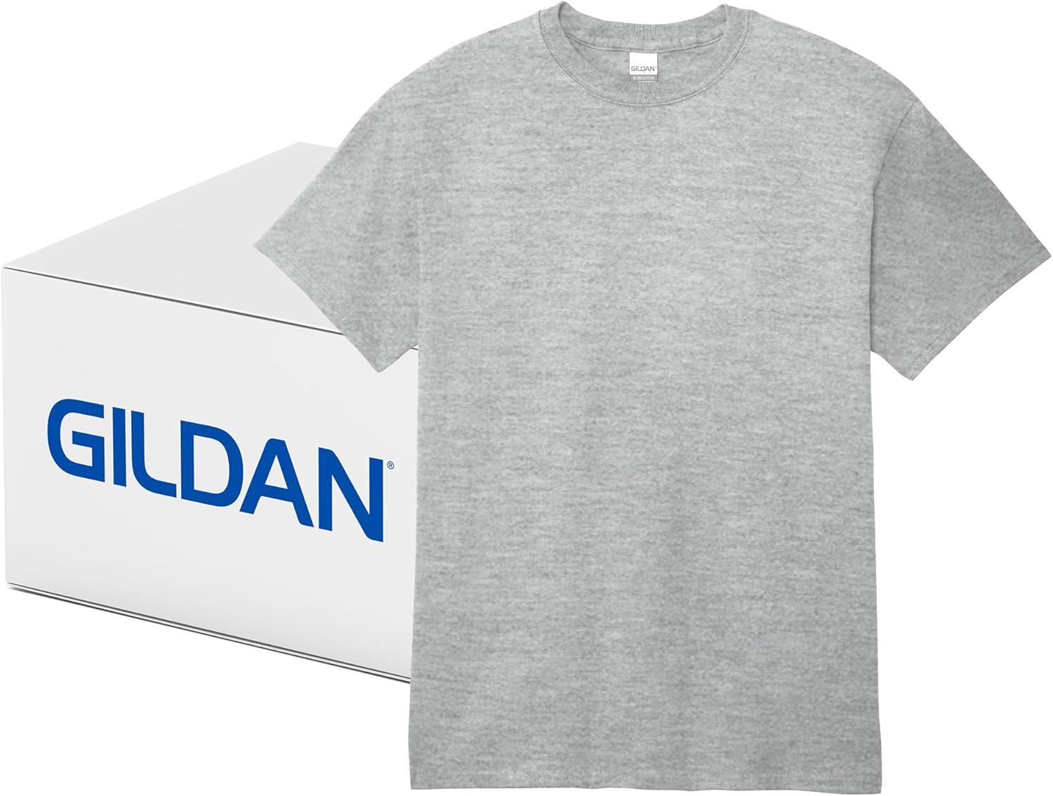 imageGildan Adult Ultra Cotton TShirt Style G2000 MultipackSport Grey