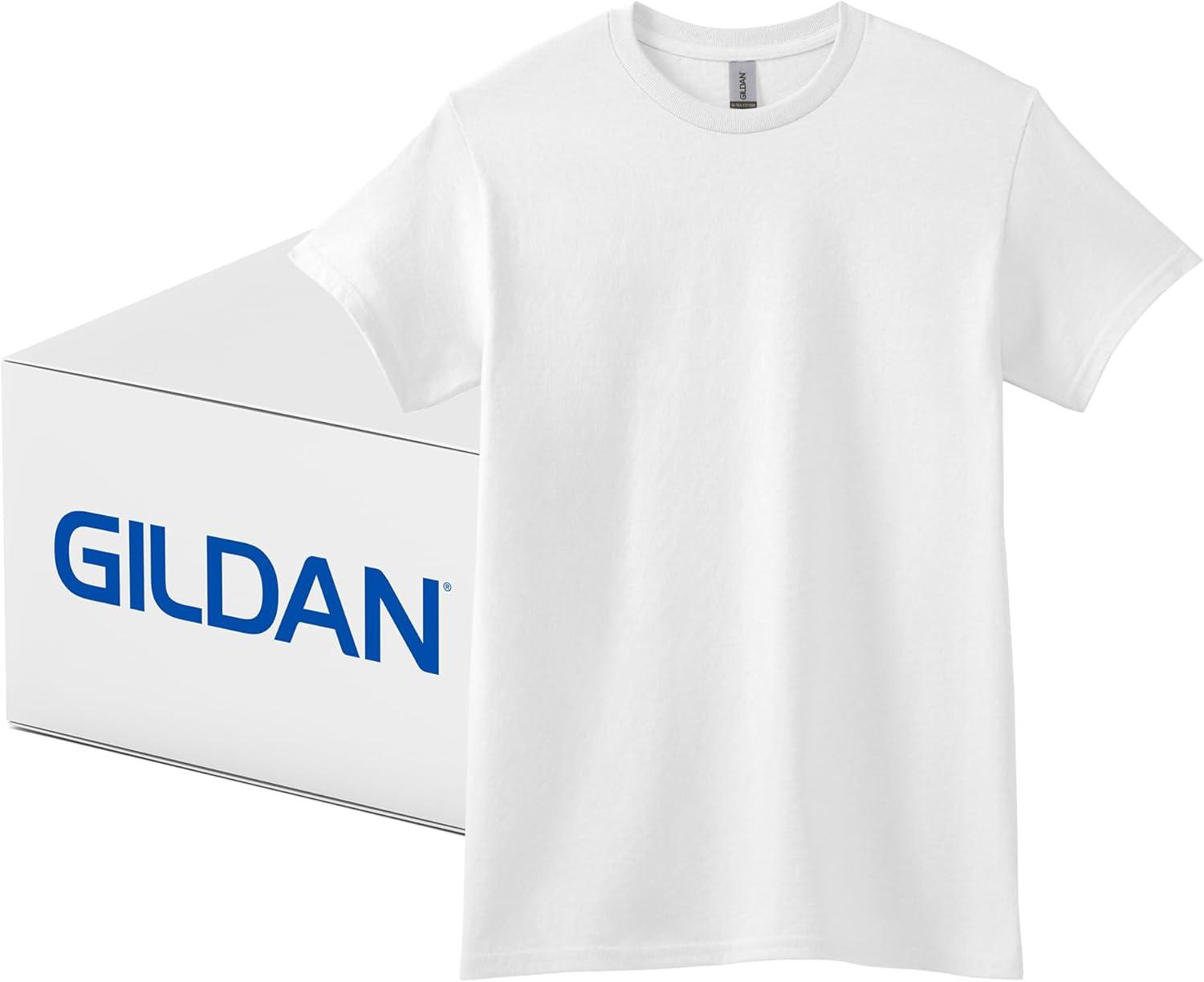 imageGildan Adult Ultra Cotton TShirt Style G2000 MultipackWhite