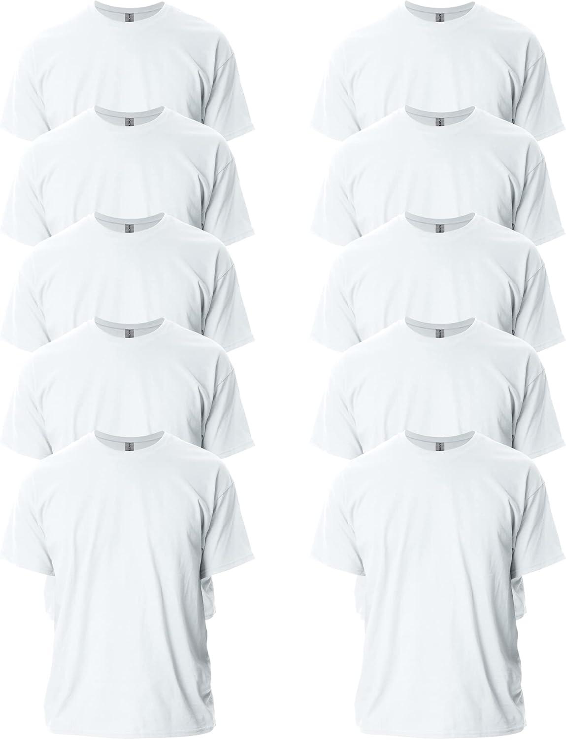 imageGildan Adult Ultra Cotton TShirt Style G2000 MultipackWhite