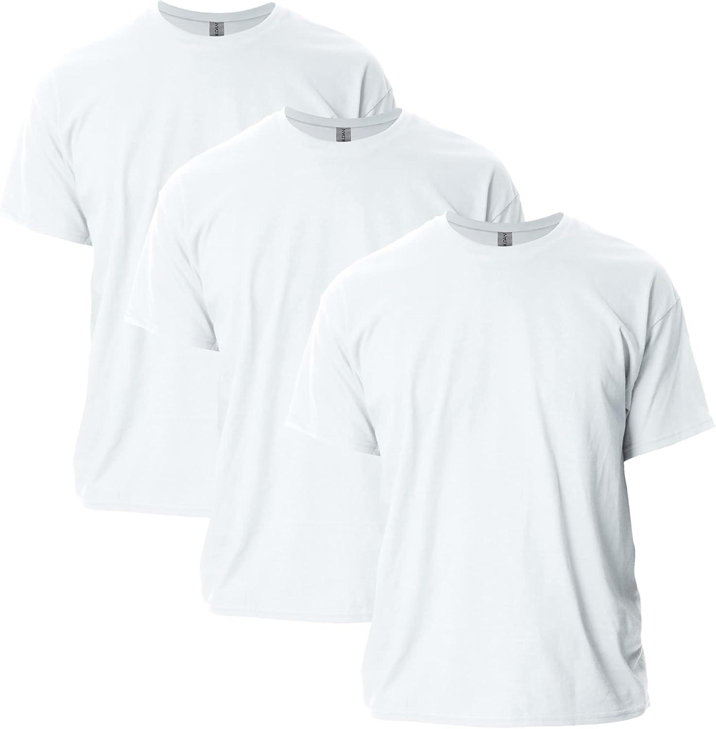 imageGildan Adult Ultra Cotton TShirt Style G2000 MultipackWhite
