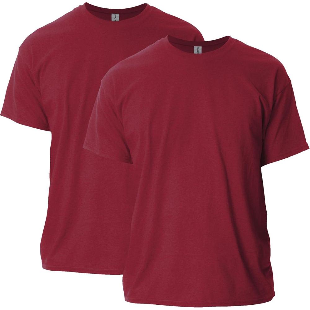 imageGildan Adult Ultra Cotton TShirt Style G2000 MultipackAntique Cherry