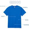 Gildan Adult Ultra Cotton T-Shirt, Style G2000, Multipack(Carolina Blue)