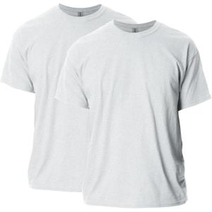 Gildan Adult Ultra Cotton T-Shirt, Style G2000, Multipack(Ash Grey)