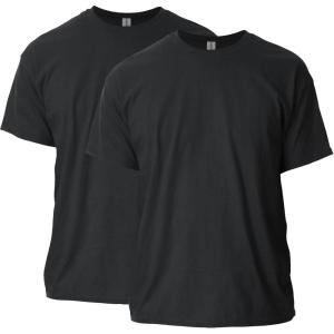 Gildan Adult Ultra Cotton T-Shirt, Style G2000, Multipack(Black)