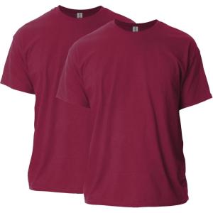 Gildan Adult Ultra Cotton T-Shirt, Style G2000, Multipack(Cardinal Red)