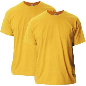 Gildan Adult Ultra Cotton T-Shirt, Style G2000, Multipack(Gold)